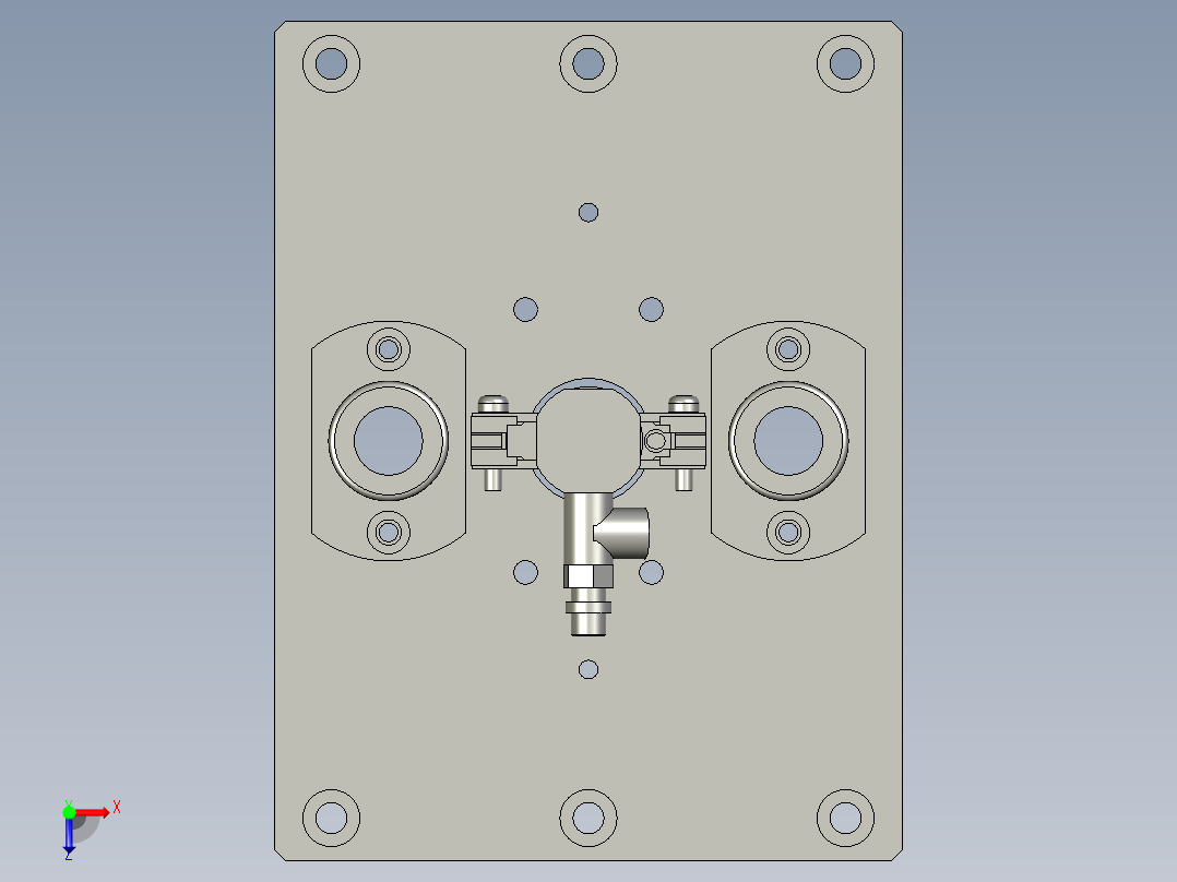 A236812-00日本口罩下压装置口罩机设计改造20201217俯视图