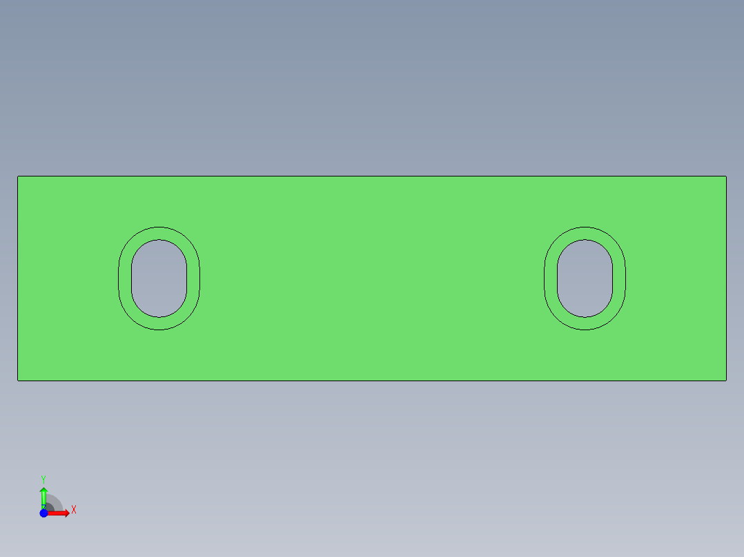 5英寸机钳钳口前视图