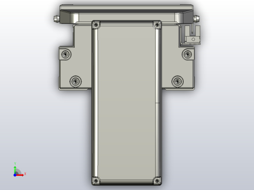 TH12-L300-B5-BM轨道内嵌式模组滑台前视缩略图
