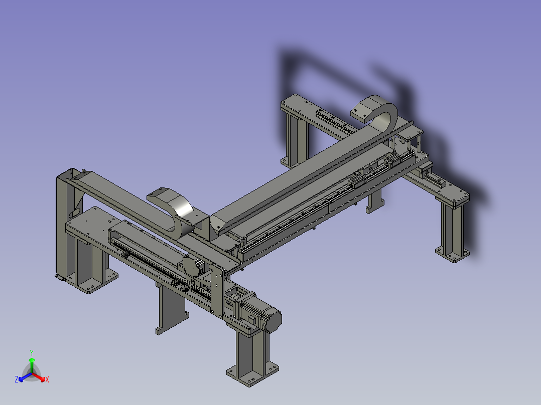 03-00XY模组正等轴测图