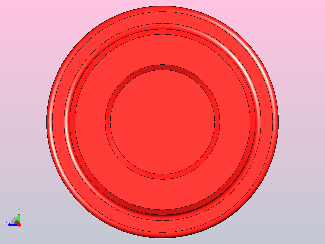 L型凸爪式弹性联轴器[FL90]右视图