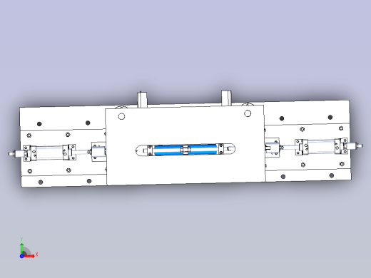 推力杆全自动热压装夹具前视缩略图