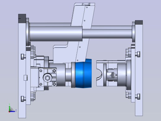 推力杆全自动热压装夹具左视缩略图