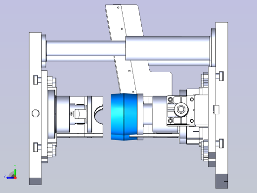 推力杆全自动热压装夹具右视缩略图