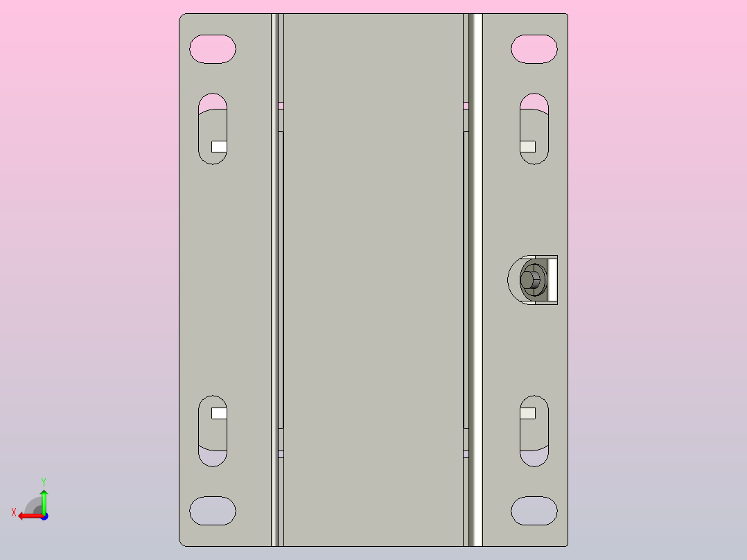 JBK5-630机床控制变压器三维模型202407后视图