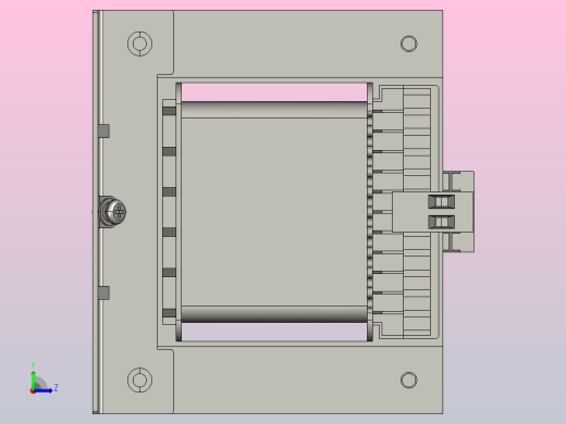 JBK5-630机床控制变压器三维模型202407左视缩略图