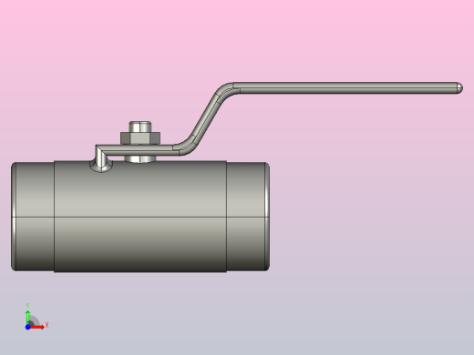 Q21F外螺纹球阀[32]前视缩略图