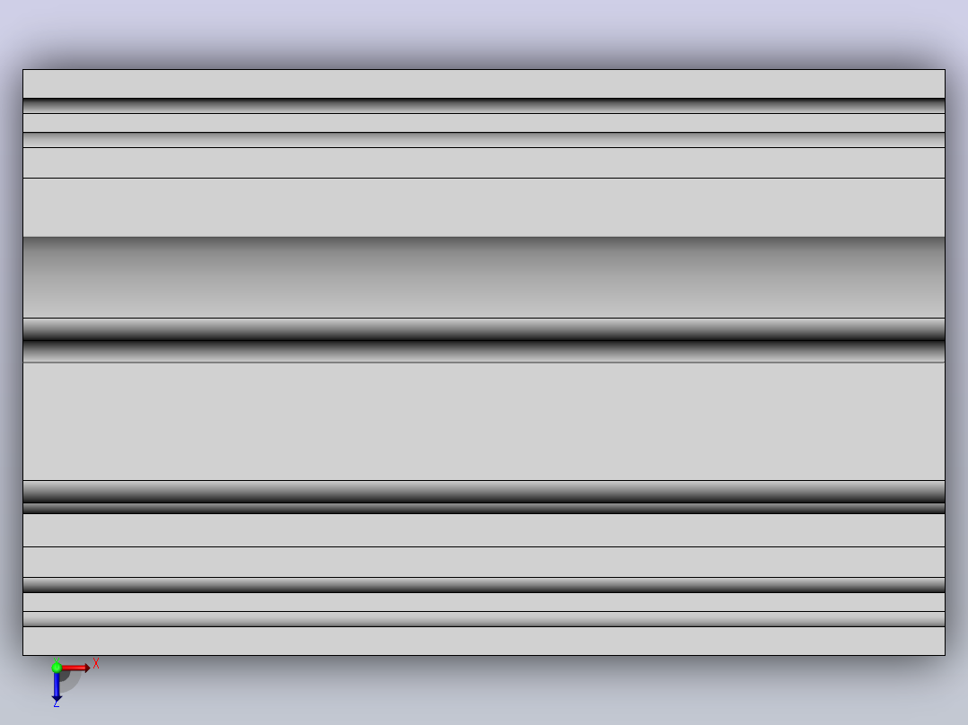 Solidworks焊接件库，完整的型材库俯视图