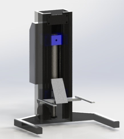 单柱液压升降机（Elevatorhidráulico）缩略图