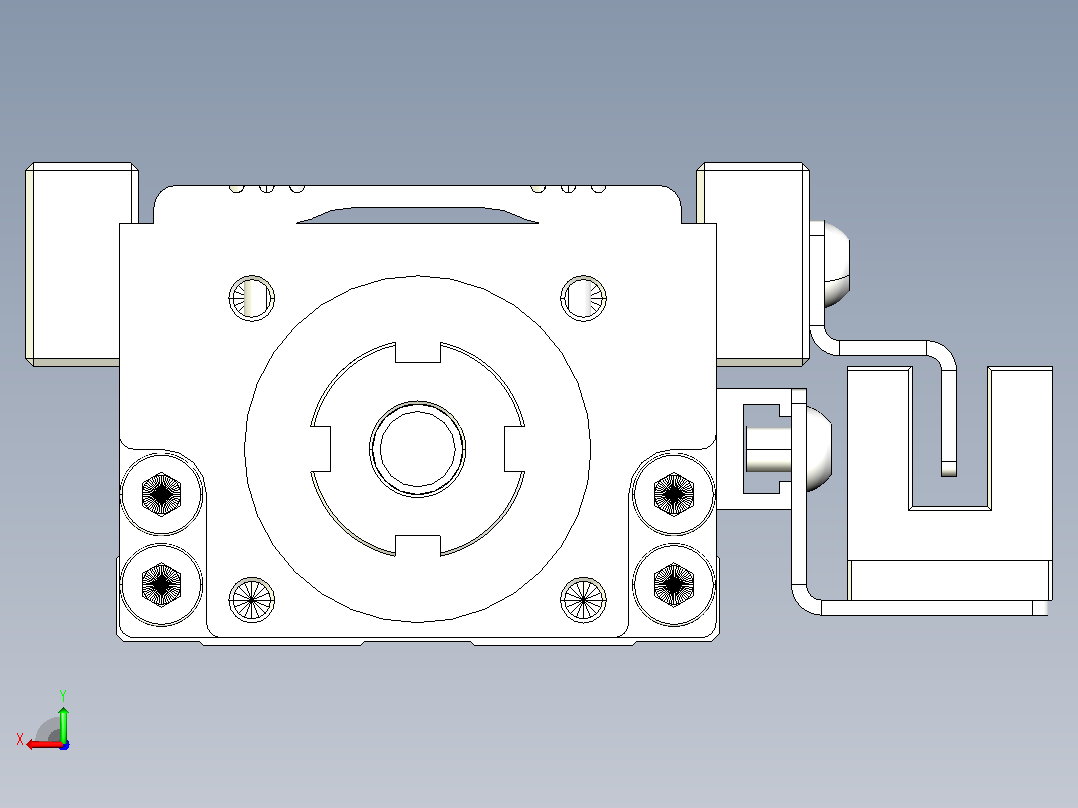 钢基模组TPA-KNR-4002C-150A1-M-H0S2后视图