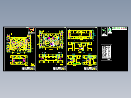冲压模具结构图