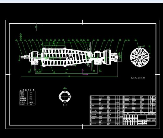 卧式螺旋卸料沉降离心机 含CAD图纸说明文档 文件素材缩略图