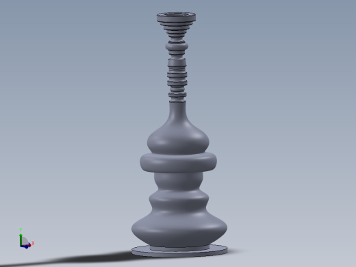 SOLIDWORKS 创意花瓶设计