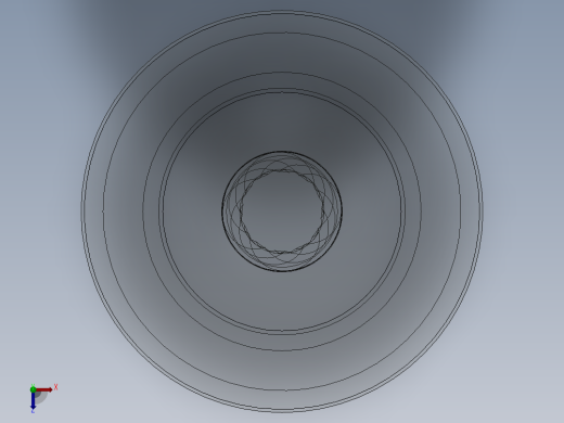 高脚酒杯俯视缩略图