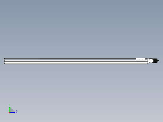 Toyo东佑达直线模组-ETB17-2000-R左视缩略图