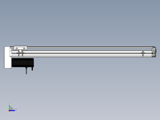 Toyo东佑达直线模组-ETH13-850-BM-400W+煞車左视缩略图