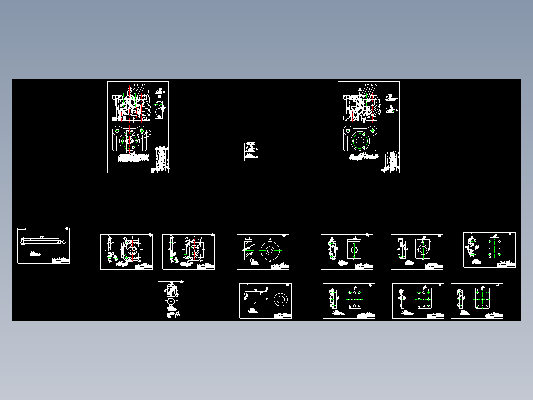 某盖冒垫片设计图纸 CAD图纸（