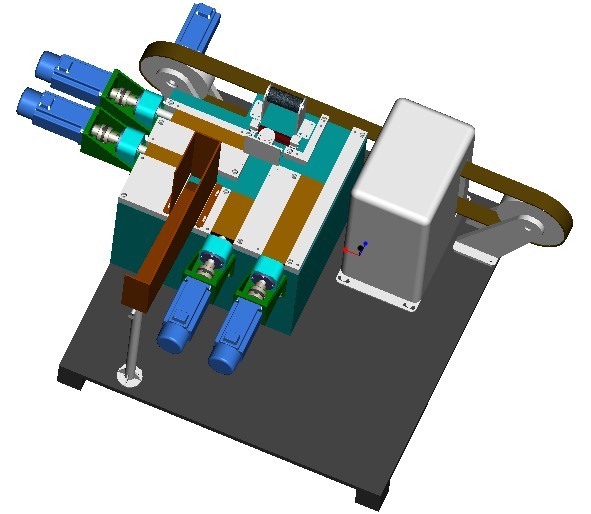 电池包装送料机构设计【三维PROE模型+3张CAD图纸+说明书】