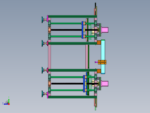 堆叠料盘零件取料机右视缩略图