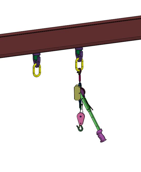 墙壁手动吊挂吊机