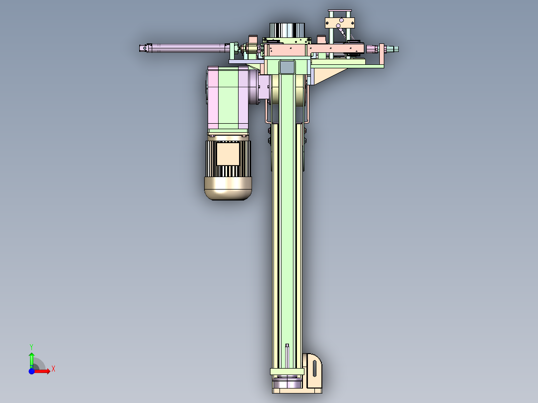 传送带模型前视图