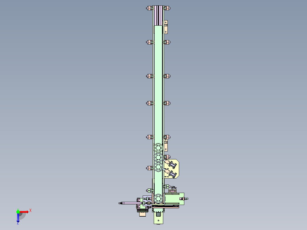 传送带模型俯视图
