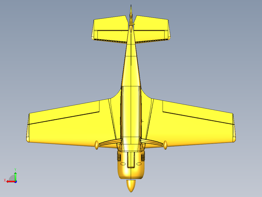 苏霍伊-26战斗机模型图后视图
