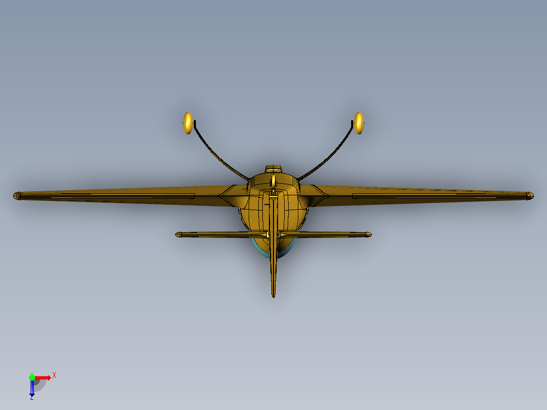 苏霍伊-26战斗机模型图俯视图