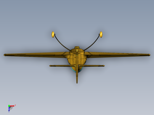 苏霍伊-26战斗机模型图俯视缩略图