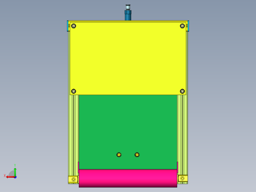 沟槽导轨卷帘门机构后视缩略图