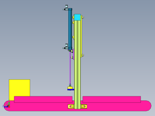 沟槽导轨卷帘门机构右视缩略图