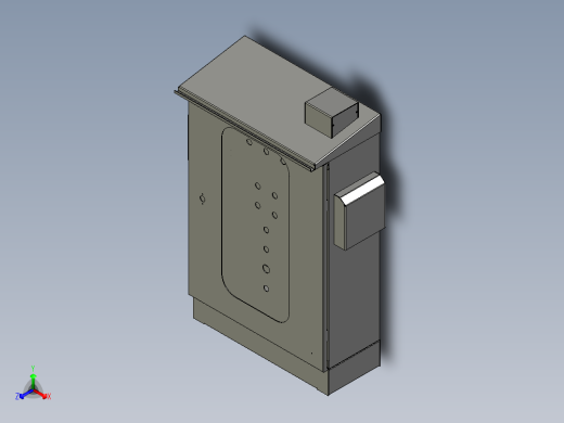 电器柜 电控柜 (13) 机械设计素材