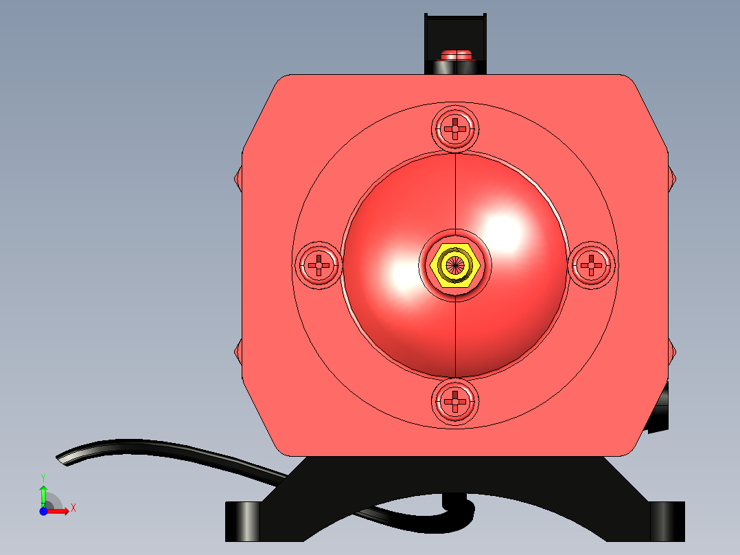 海乐空气压缩机 (ACO-318)--stp sw前视图
