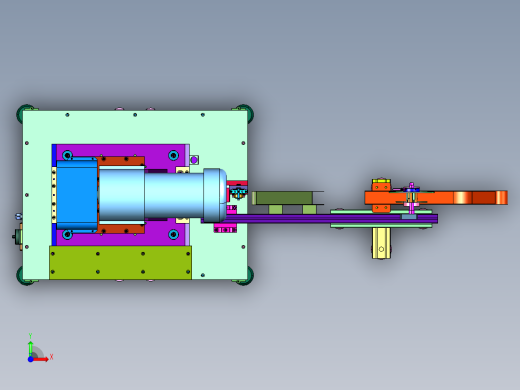 自动进料打磨条冲型机前视缩略图