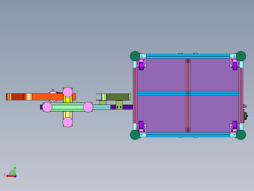 自动进料打磨条冲型机后视缩略图