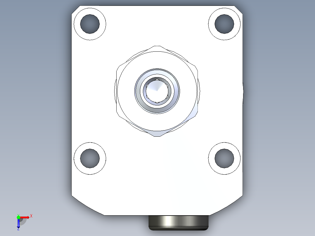 KOSMEKLT0360-CL-Y60多系列多零件图纸模型多系列多零件图纸模型俯视图