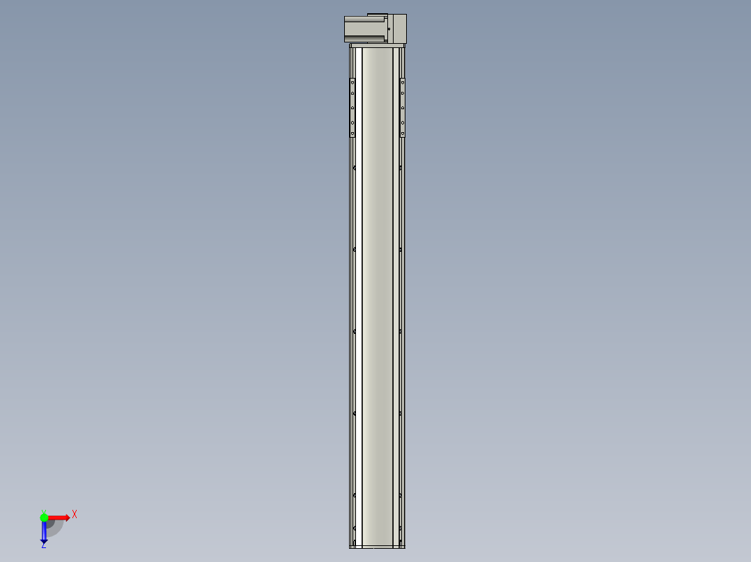 CCTL模组同步带-TL135B-LU-900俯视图