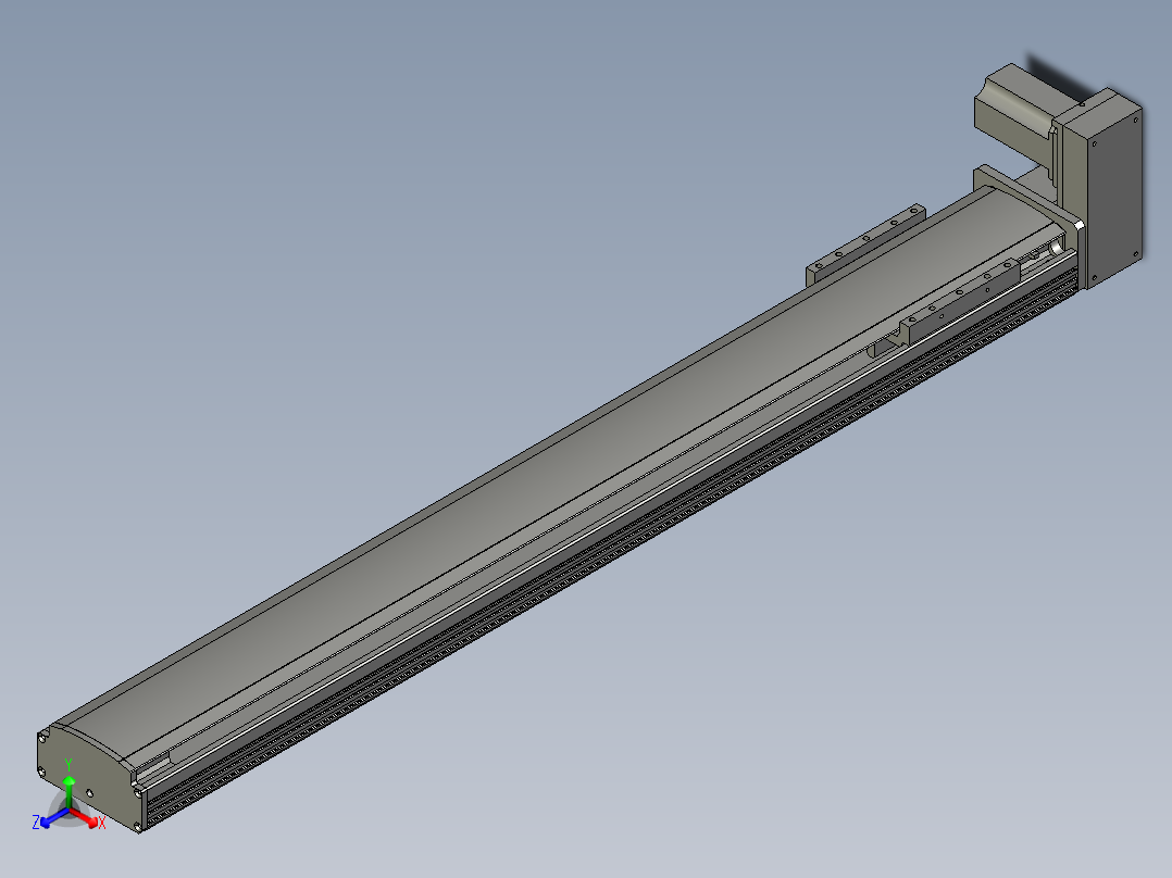 CCTL模组同步带-TL135B-LU-900正等轴测图