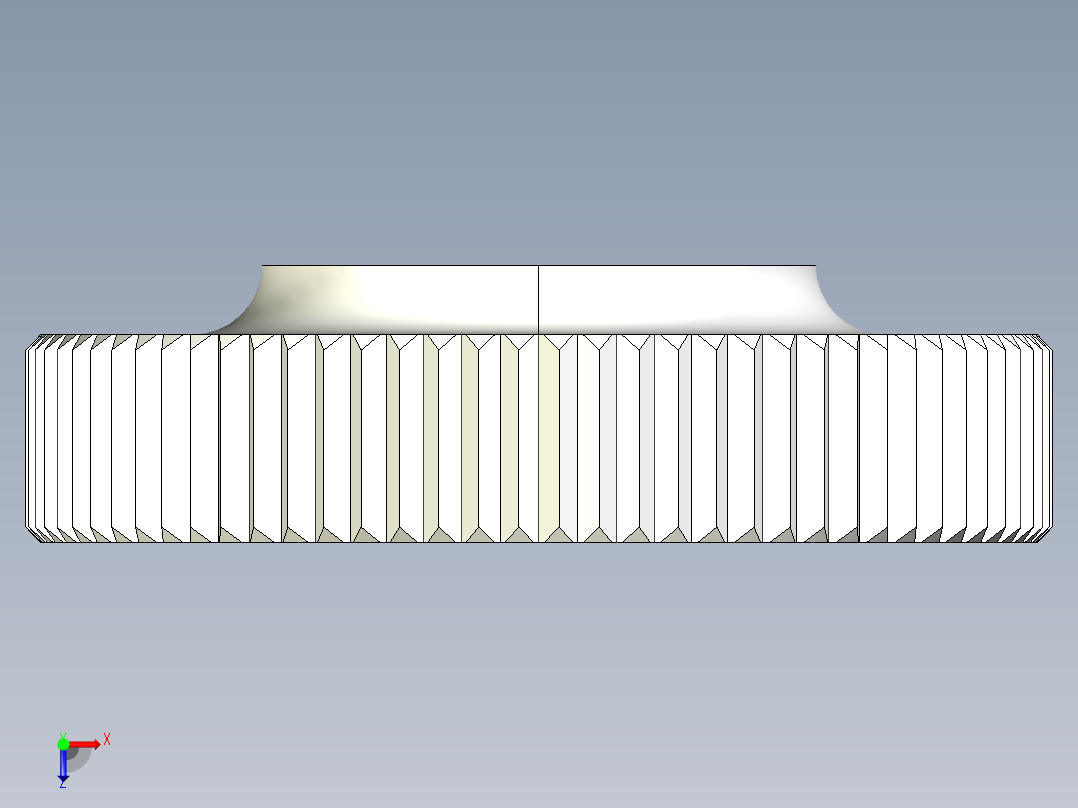 把手2476-3D多系列多零件图纸模型俯视图