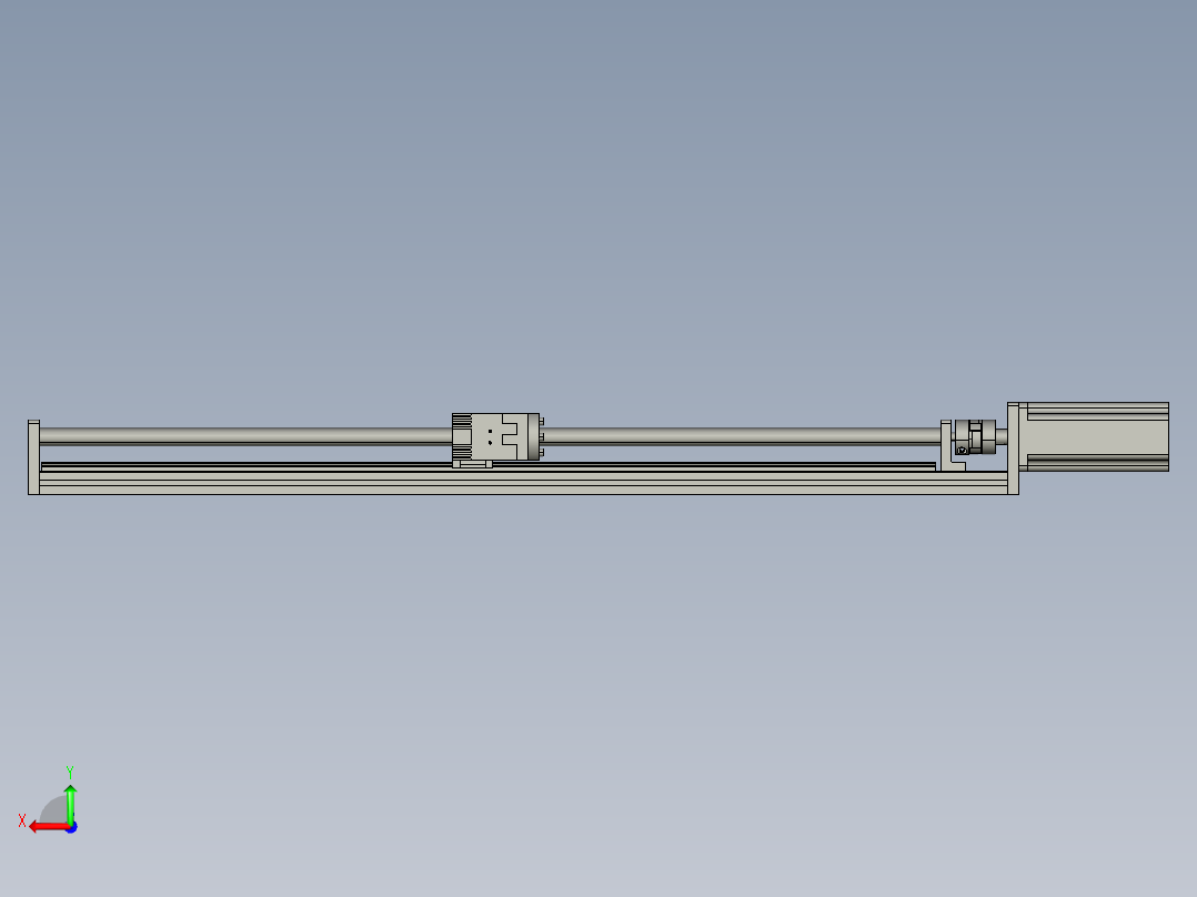 模组FSK40-L10C7-BC-T40（700行程）后视图