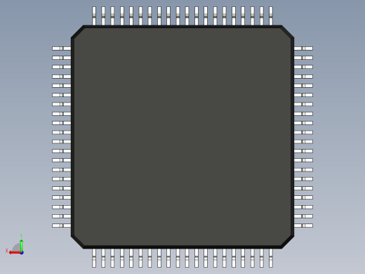 元器件3D封装LQFP80_FPT-80P-M0583后视缩略图