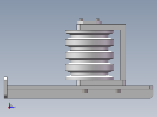 张紧轮模型左视缩略图