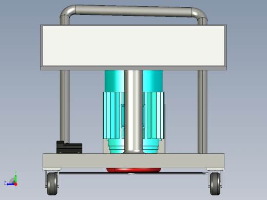 太阳能电池板割草机右视缩略图