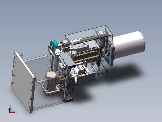 4轴立式抛光机打磨研磨设备