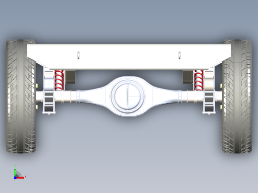 jeep-sasi吉普车底盘3D图纸 x_t IGS格式前视缩略图