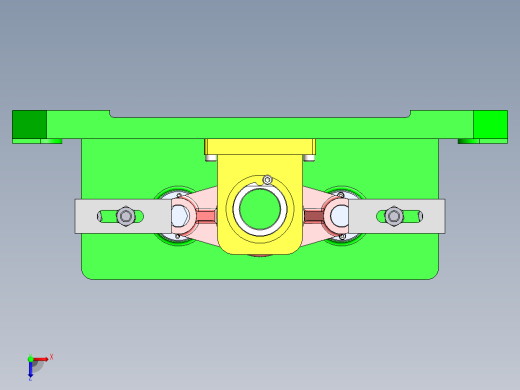 831008拨叉加工工艺及镗φ50孔夹具设计【含三维SolidWorks和UG】俯视缩略图