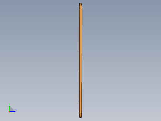 轻薄笔记本外壳铣墙高UG编程程序模型 (1)左视缩略图