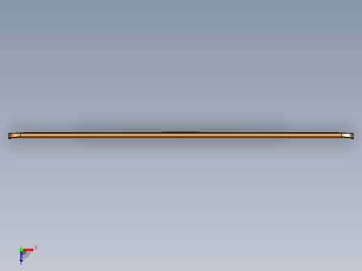 轻薄笔记本外壳铣墙高UG编程程序模型 (1)俯视缩略图
