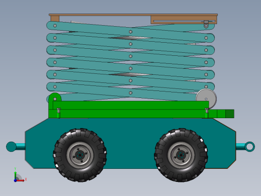 车载升降台平台前视缩略图