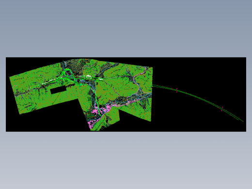 40座各种形式的立交平面线位图